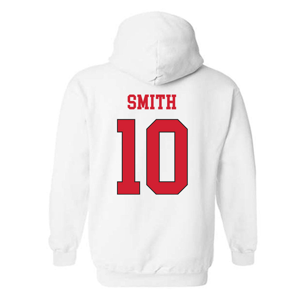 Maryland - NCAA Football : Zymear Smith - Classic Shersey Hooded Sweatshirt-1