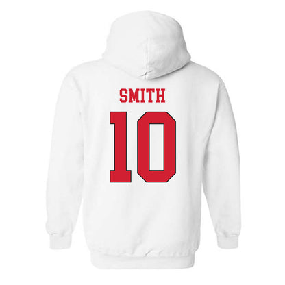 Maryland - NCAA Football : Zymear Smith - Classic Shersey Hooded Sweatshirt-1