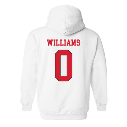 Maryland - NCAA Football : DeJuan Williams - Classic Shersey Hooded Sweatshirt-1