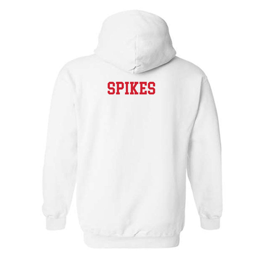 Maryland - NCAA Men's Track & Field : Roman Spikes - Classic Shersey Hooded Sweatshirt-1