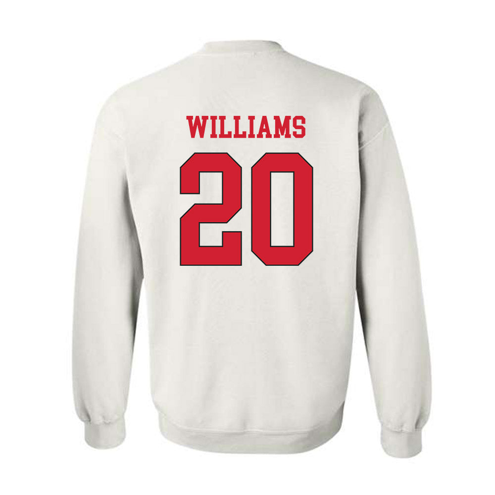 Maryland - NCAA Football : DeJuan Williams - Classic Shersey Crewneck Sweatshirt-1