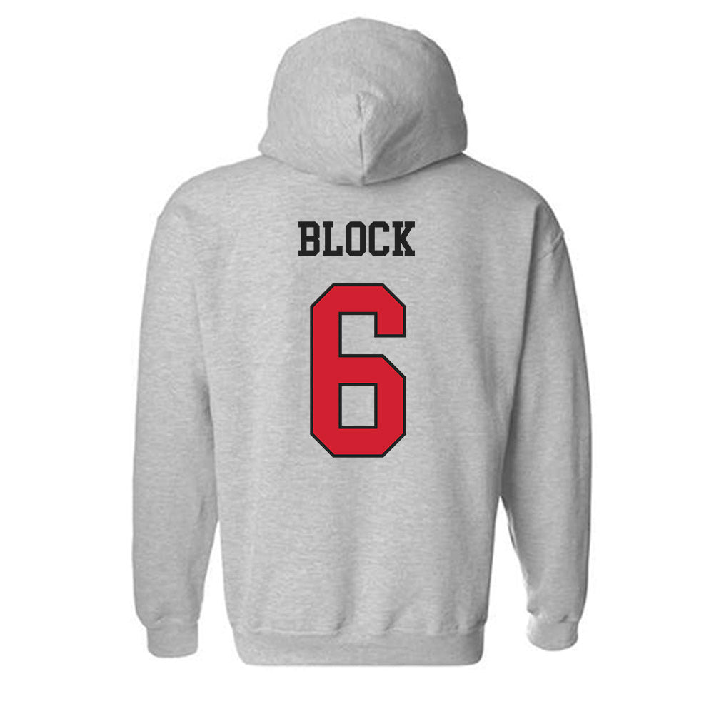 Maryland - NCAA Women's Lacrosse : Keeley Block - Classic Shersey Hooded Sweatshirt-1