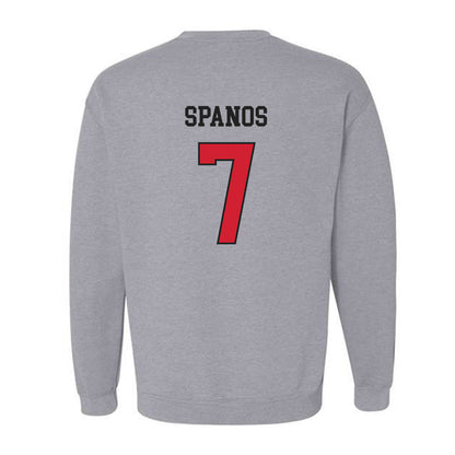 Maryland - NCAA Men's Lacrosse : Eric Spanos - Classic Shersey Crewneck Sweatshirt-1