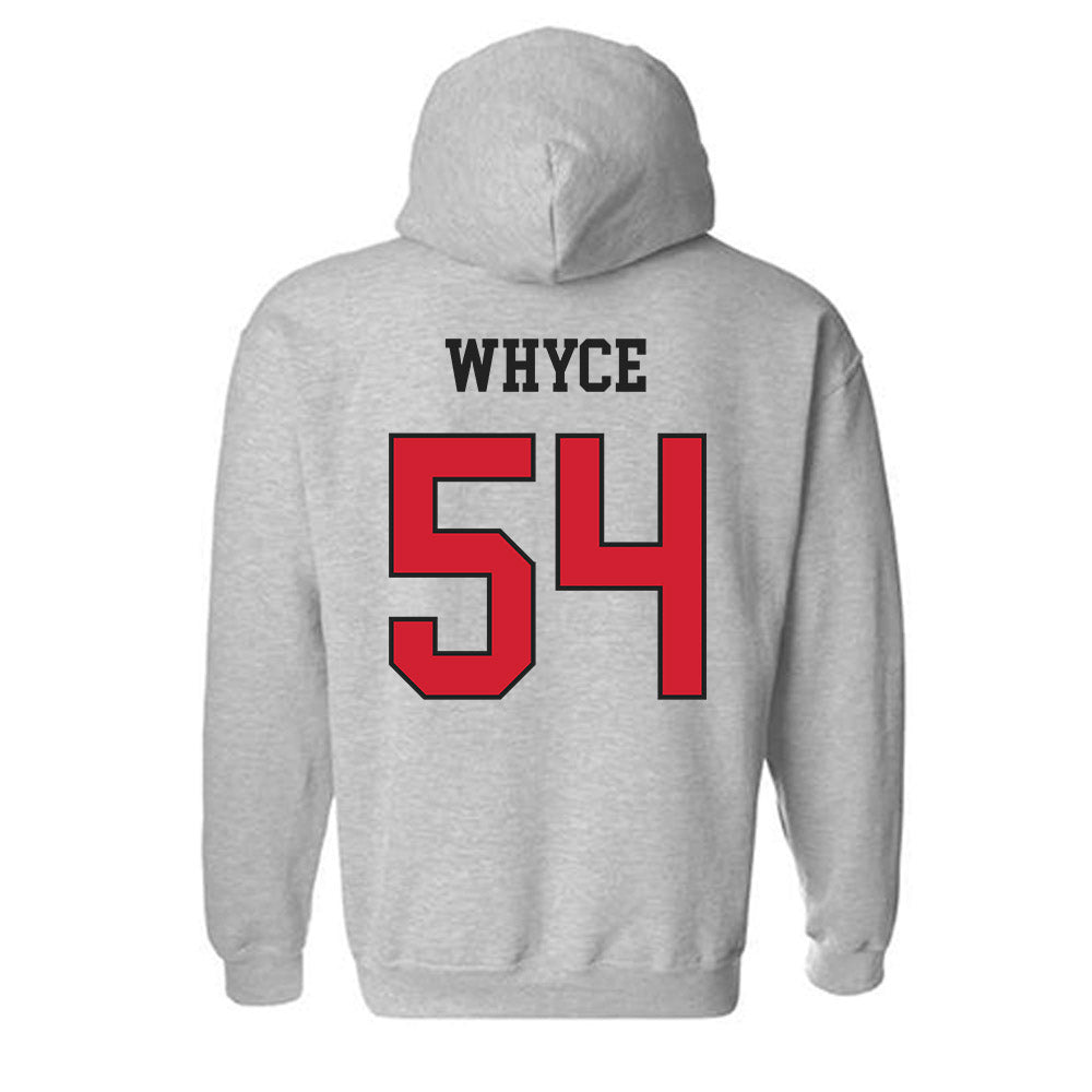 Maryland - NCAA Football : JaMarcus Whyce - Classic Shersey Hooded Sweatshirt-1