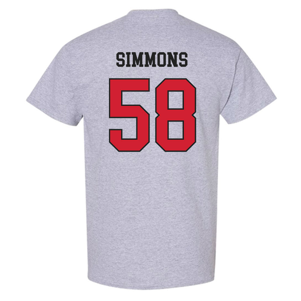 Maryland - NCAA Football : Joshua Simmons - Classic Shersey T-Shirt-1
