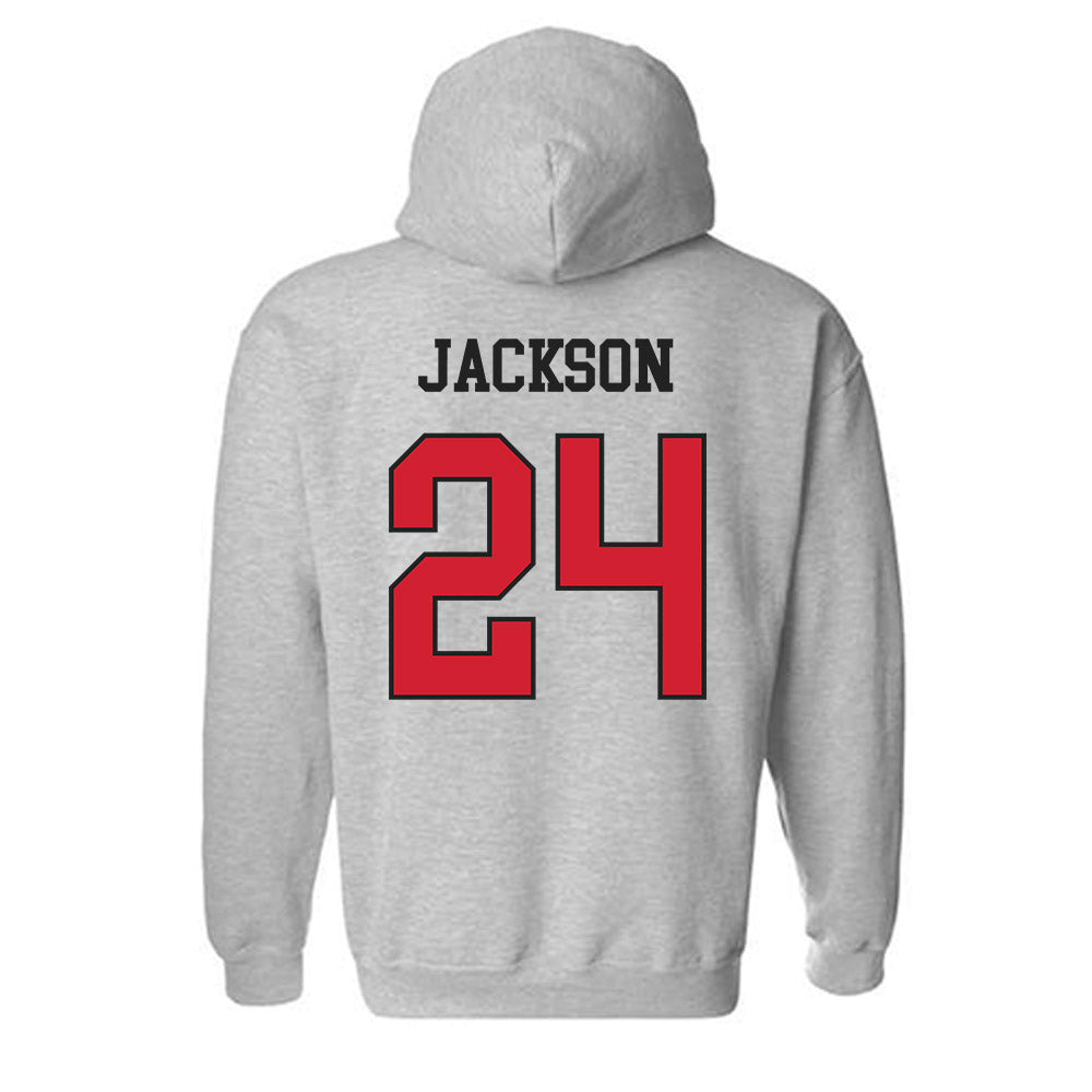 Maryland - NCAA Football : Amari Jackson - Classic Shersey Hooded Sweatshirt-1