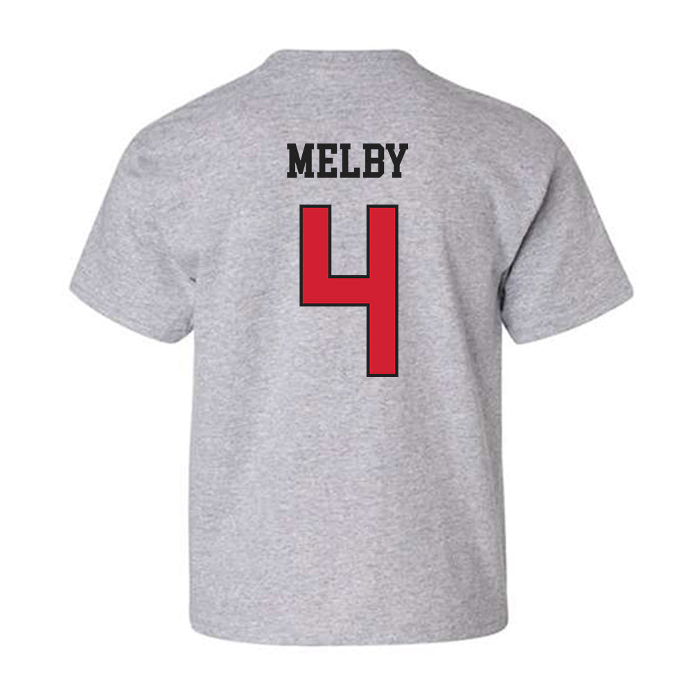  - NCAA Women's Volleyball : Haley Melby - Classic Shersey Youth T-Shirt-1