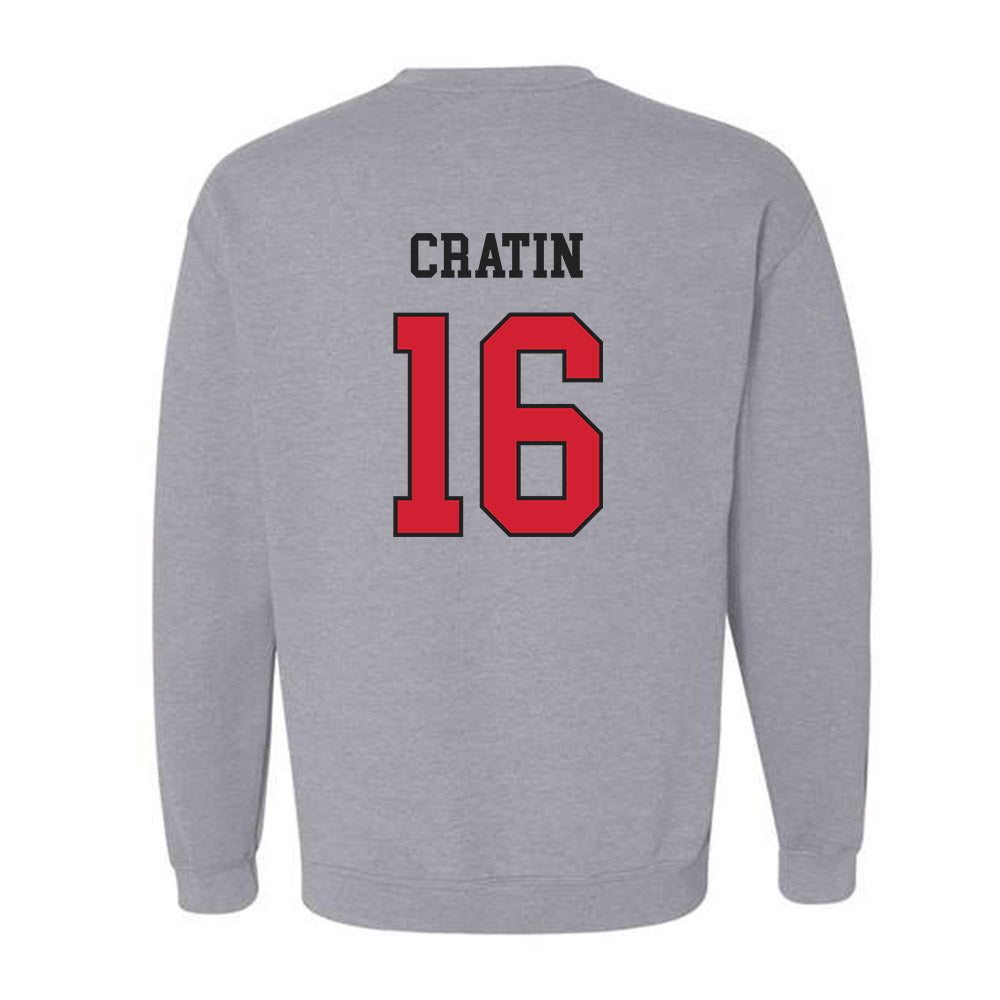 Maryland - NCAA Women's Lacrosse : Jenna Cratin - Classic Shersey Crewneck Sweatshirt-1