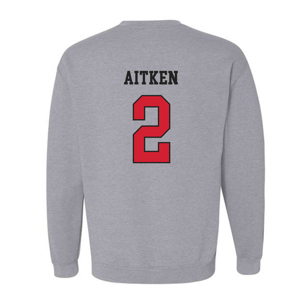 Maryland - NCAA Men's Lacrosse : Aidan Aitken - Classic Shersey Crewneck Sweatshirt-1