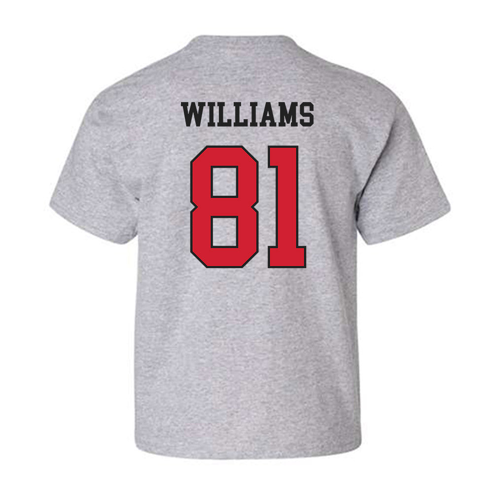 Maryland - NCAA Football : Javonte Williams - Classic Shersey Youth T-Shirt-1