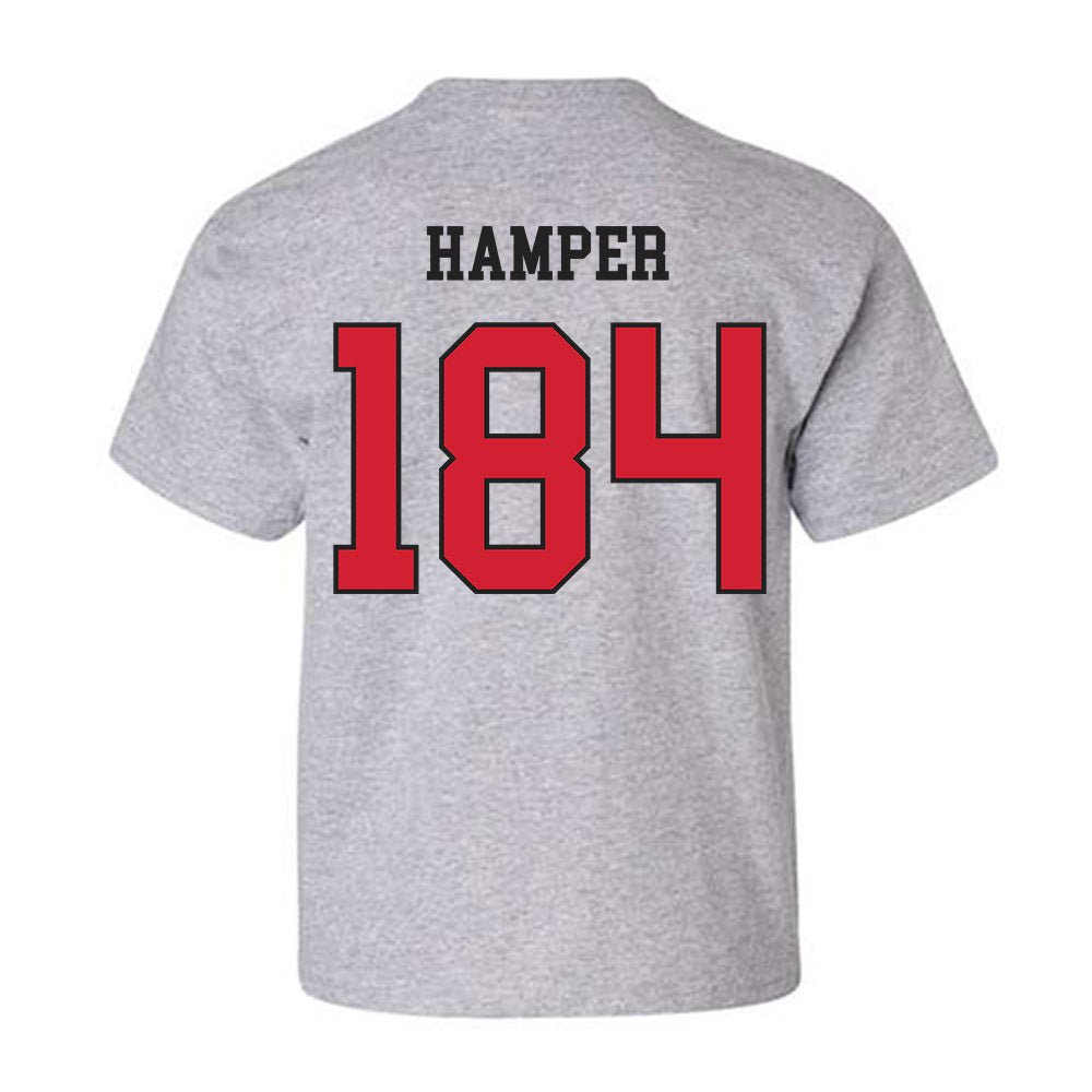 Maryland - NCAA Wrestling : Landon Hamper - Classic Shersey Youth T-Shirt-1
