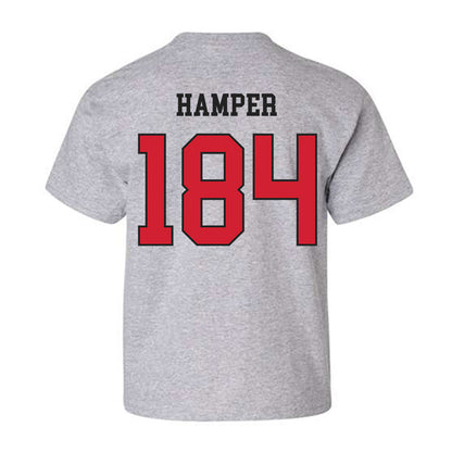 Maryland - NCAA Wrestling : Landon Hamper - Classic Shersey Youth T-Shirt-1