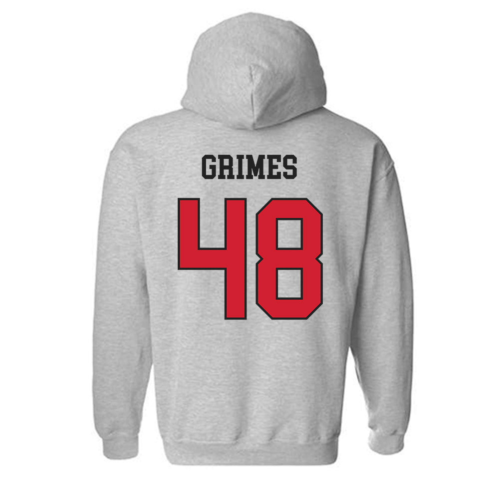Maryland - NCAA Football : Darius Grimes - Classic Shersey Hooded Sweatshirt-1