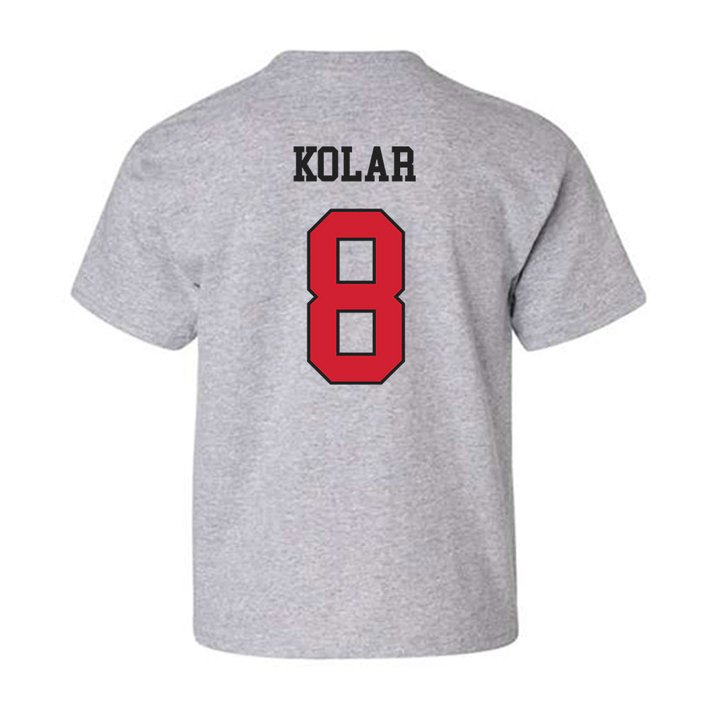 Maryland - NCAA Men's Lacrosse : Eric Kolar - Classic Shersey Youth T-Shirt-1