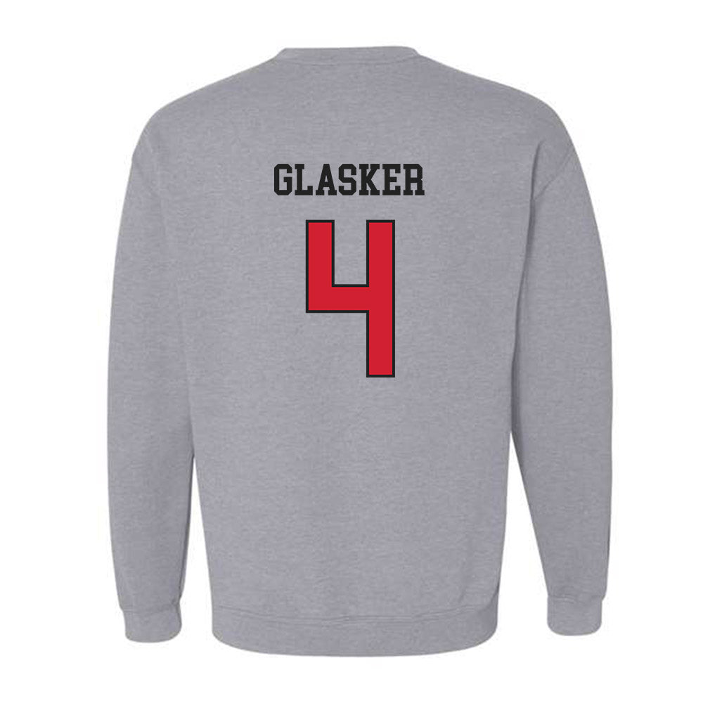 Maryland - NCAA Football : Jamare Glasker - Classic Shersey Crewneck Sweatshirt-1