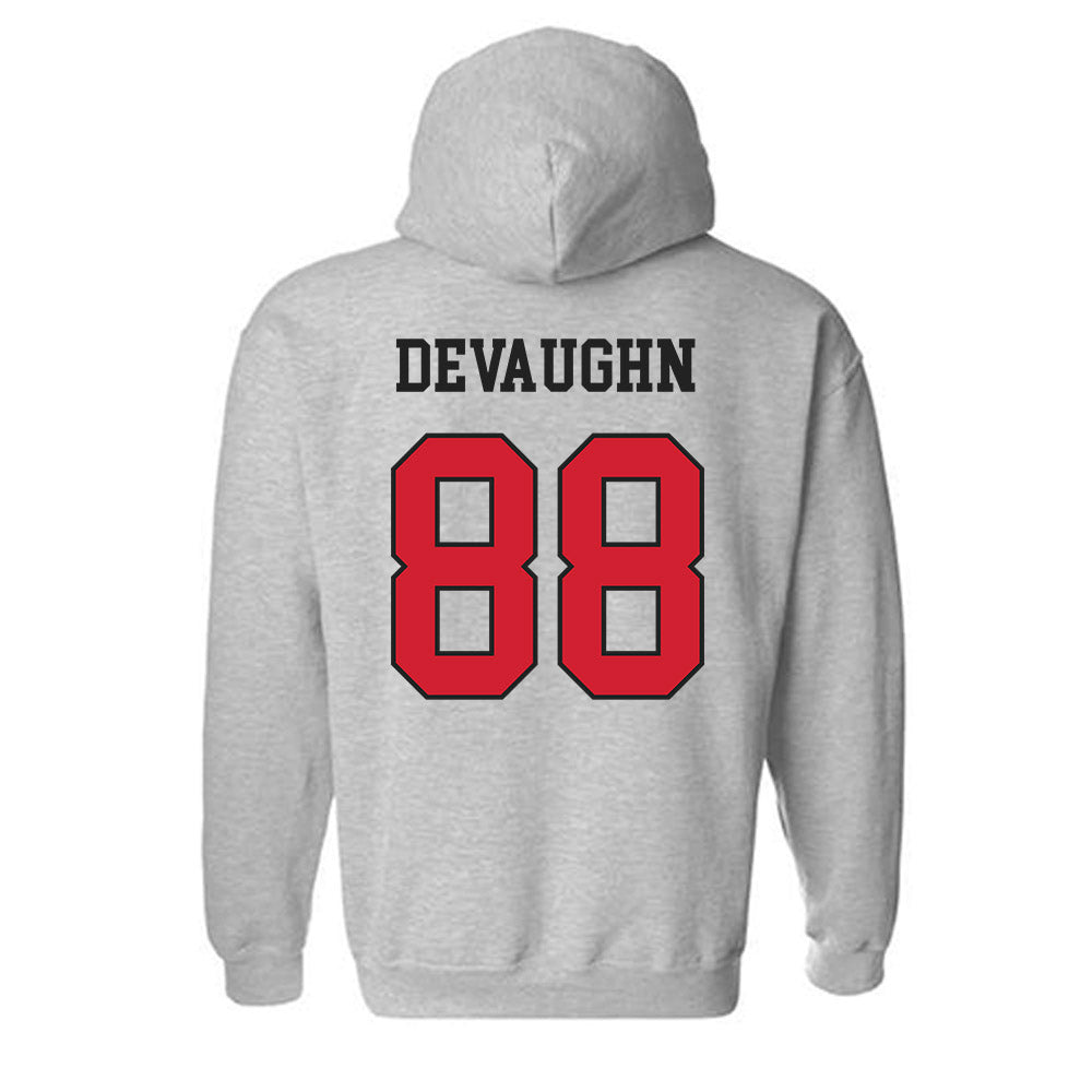 Maryland - NCAA Football : Justin DeVaughn - Classic Shersey Hooded Sweatshirt-1
