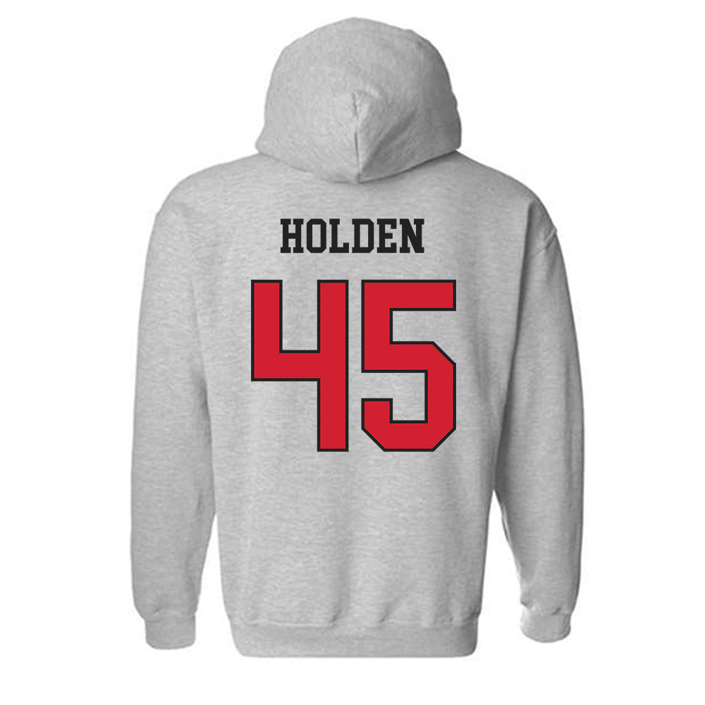 Maryland - Men's Basketball Alumni : Tahj Holden - Classic Shersey Hooded Sweatshirt-1