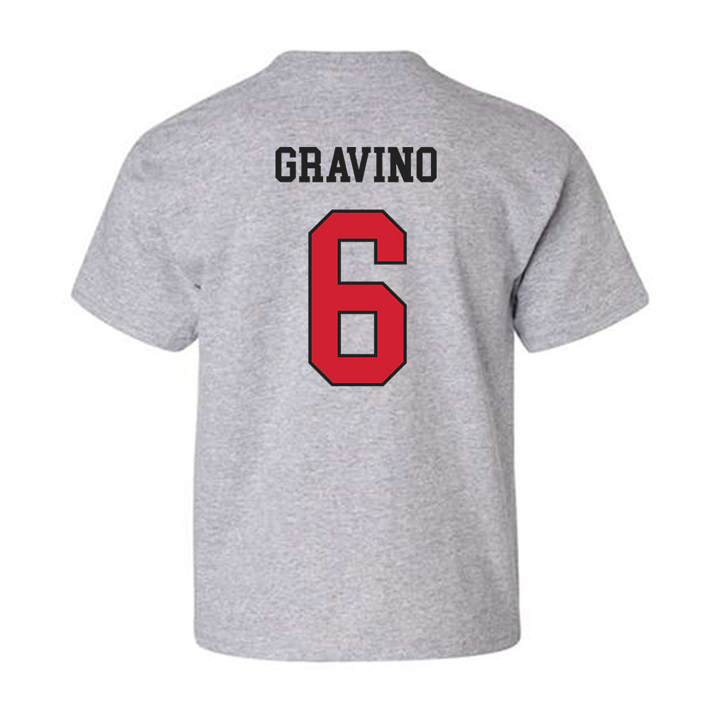 Maryland - NCAA Men's Lacrosse : Thomas Gravino - Classic Shersey Youth T-Shirt-1