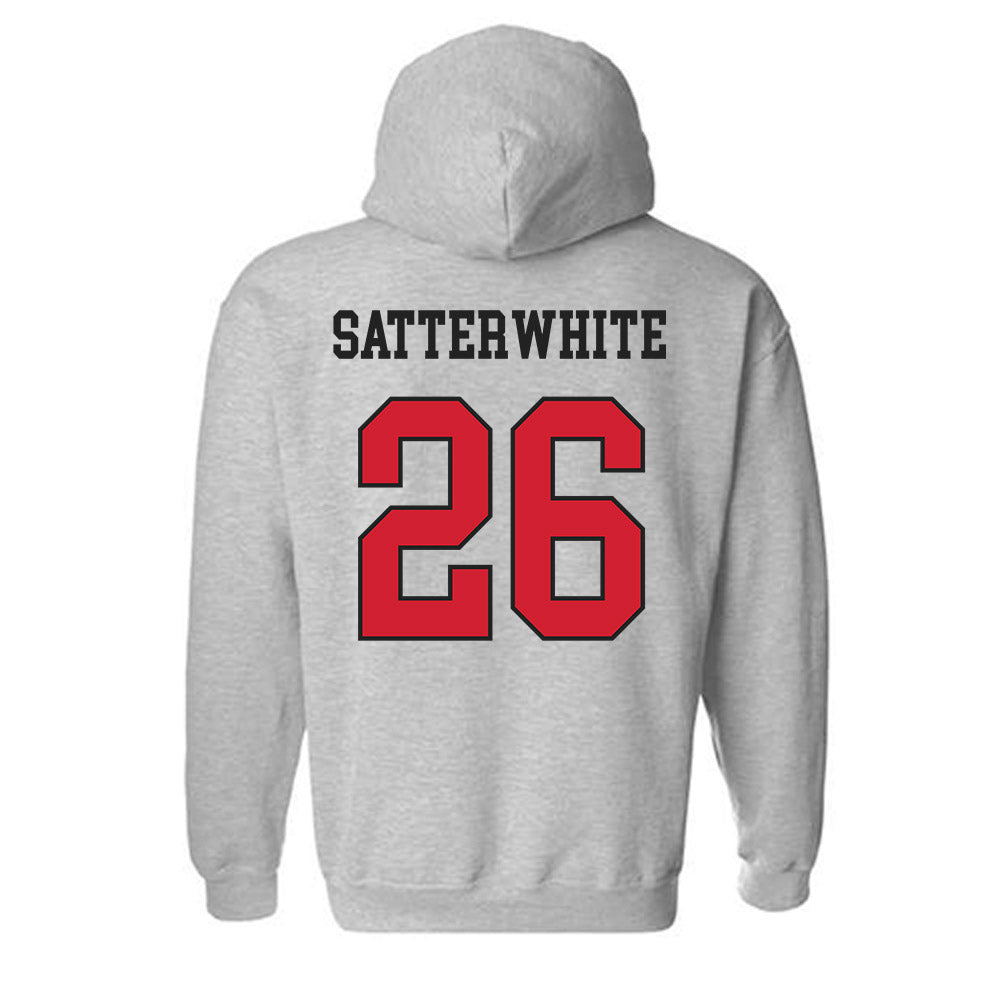 Maryland - NCAA Football : Hakim Satterwhite - Classic Shersey Hooded Sweatshirt-1