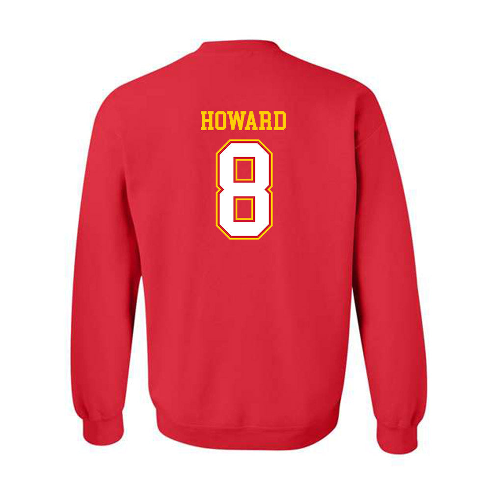 Maryland - NCAA Football : Preston Howard - Sports Shersey Crewneck Sweatshirt-1