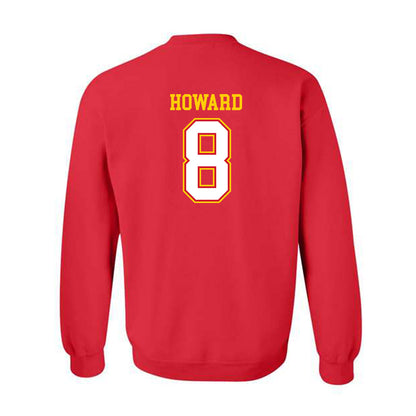 Maryland - NCAA Football : Preston Howard - Sports Shersey Crewneck Sweatshirt-1