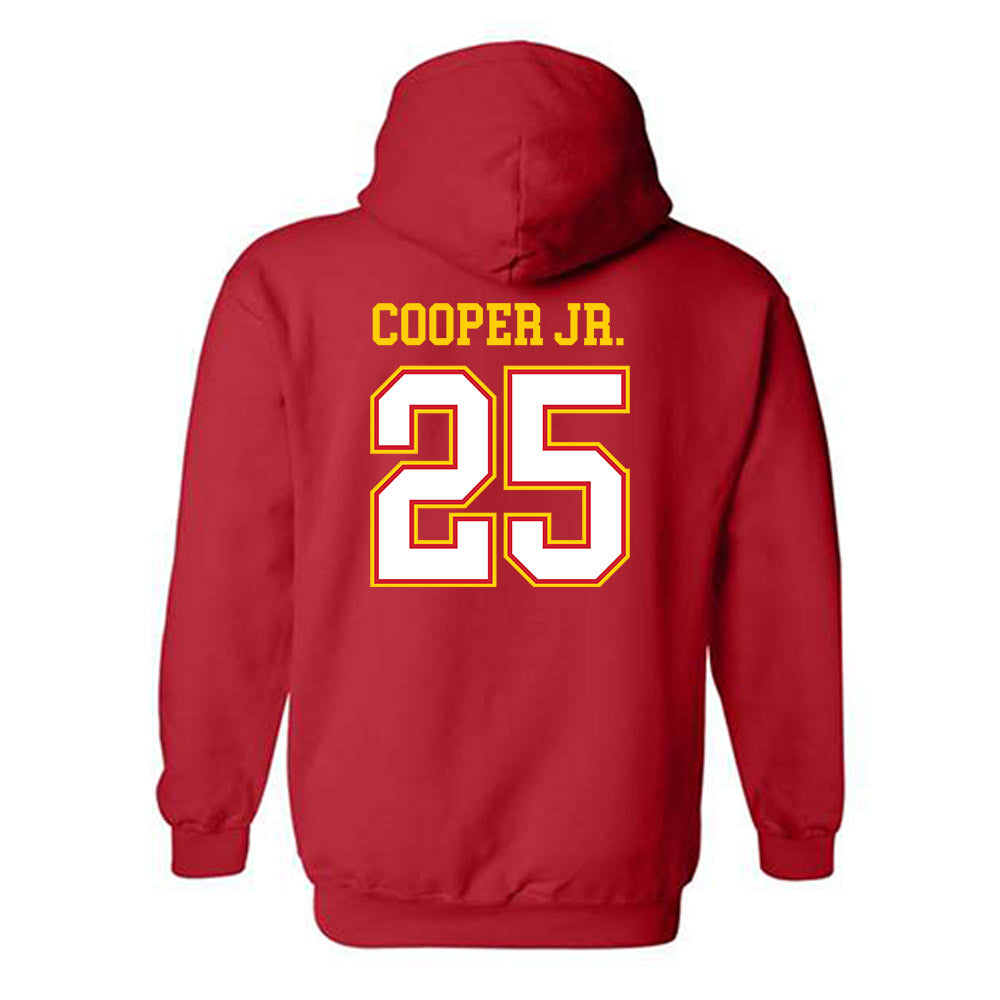 Maryland - NCAA Football : Ricardo Cooper Jr. - Sports Shersey Hooded Sweatshirt-1