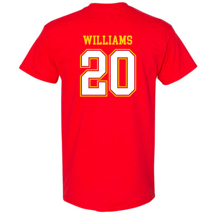 Maryland - NCAA Football : DeJuan Williams - Sports Shersey T-Shirt-1