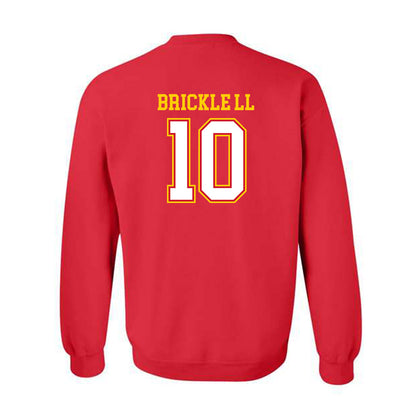 Maryland - NCAA Football : Cam Brickle ll - Sports Shersey Crewneck Sweatshirt-1