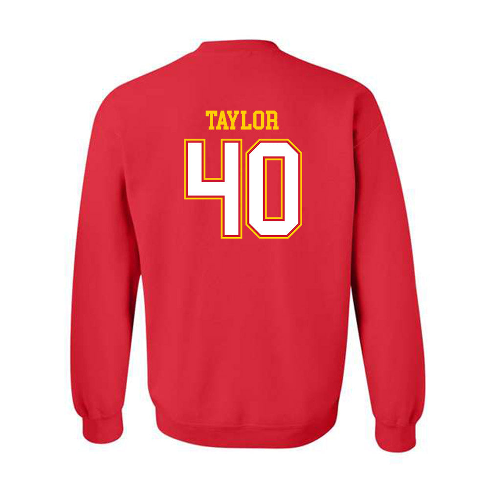 Maryland - NCAA Football : Nahsir Taylor - Sports Shersey Crewneck Sweatshirt-1