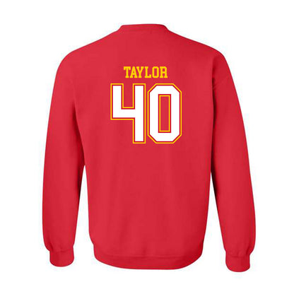 Maryland - NCAA Football : Nahsir Taylor - Sports Shersey Crewneck Sweatshirt-1