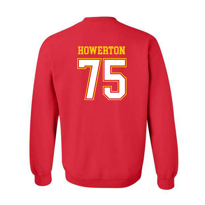Maryland - NCAA Football : Ryan Howerton - Sports Shersey Crewneck Sweatshirt