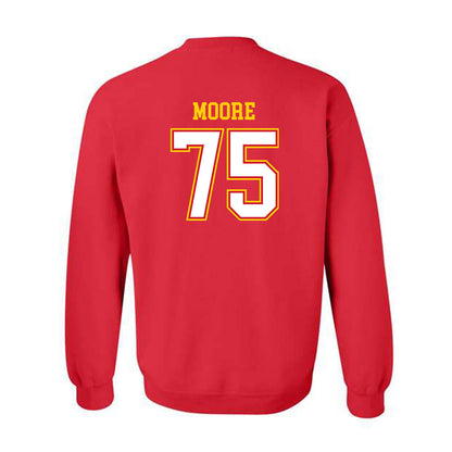 Maryland - NCAA Football : Dayjon Moore - Sports Shersey Crewneck Sweatshirt-1