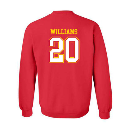 Maryland - NCAA Football : DeJuan Williams - Sports Shersey Crewneck Sweatshirt-1