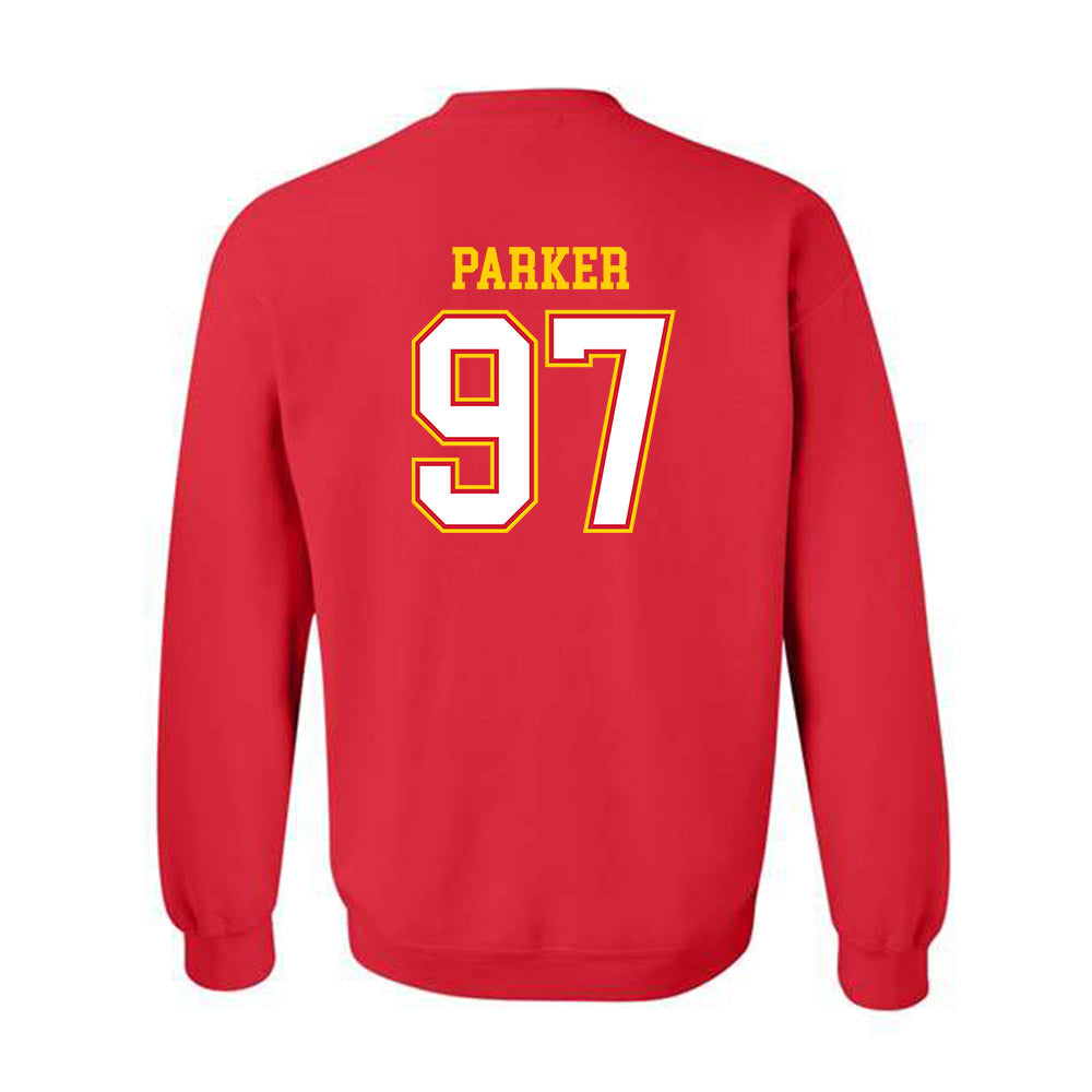Maryland - undefined : Jayvon Parker - Sports Shersey Crewneck Sweatshirt-1