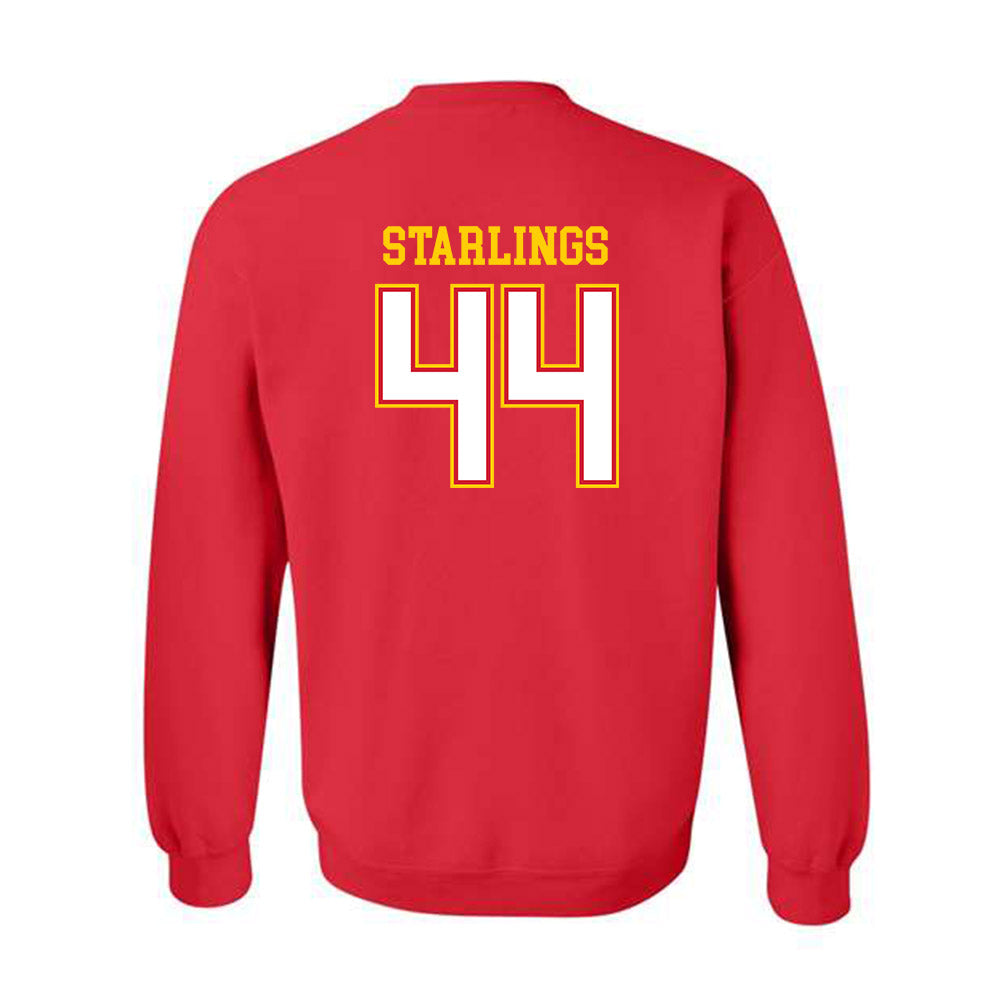 Maryland - NCAA Football : Joel Starlings - Sports Shersey Crewneck Sweatshirt-1