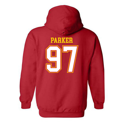 Maryland - undefined : Jayvon Parker - Sports Shersey Hooded Sweatshirt-1