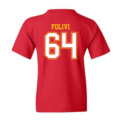 Maryland - NCAA Football : Aaron Folivi - Sports Shersey Youth T-Shirt