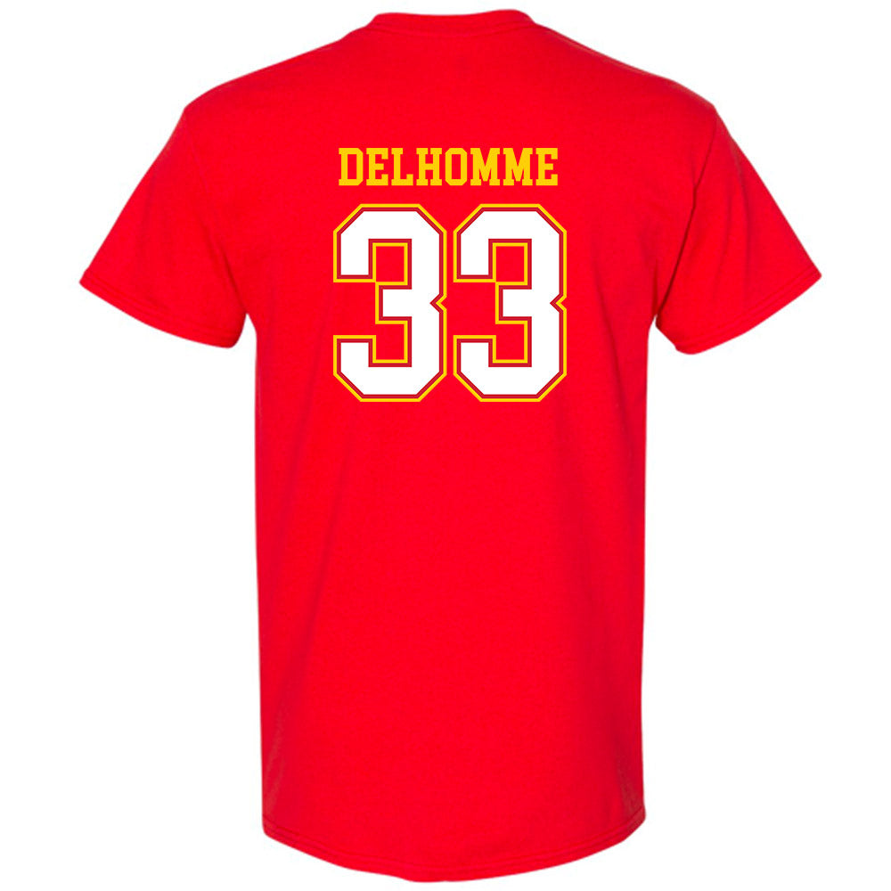 Maryland - NCAA Football : Messiah Delhomme - Sports Shersey T-Shirt-1