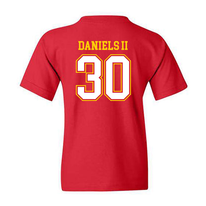 Maryland - NCAA Football : Travares Daniels II - Sports Shersey Youth T-Shirt-1