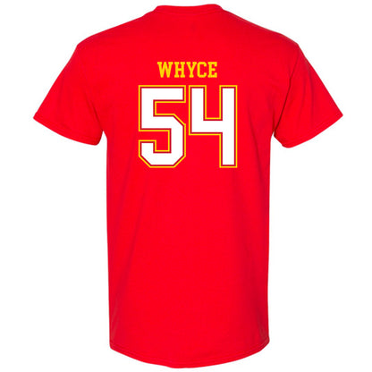 Maryland - NCAA Football : JaMarcus Whyce - Sports Shersey T-Shirt-1