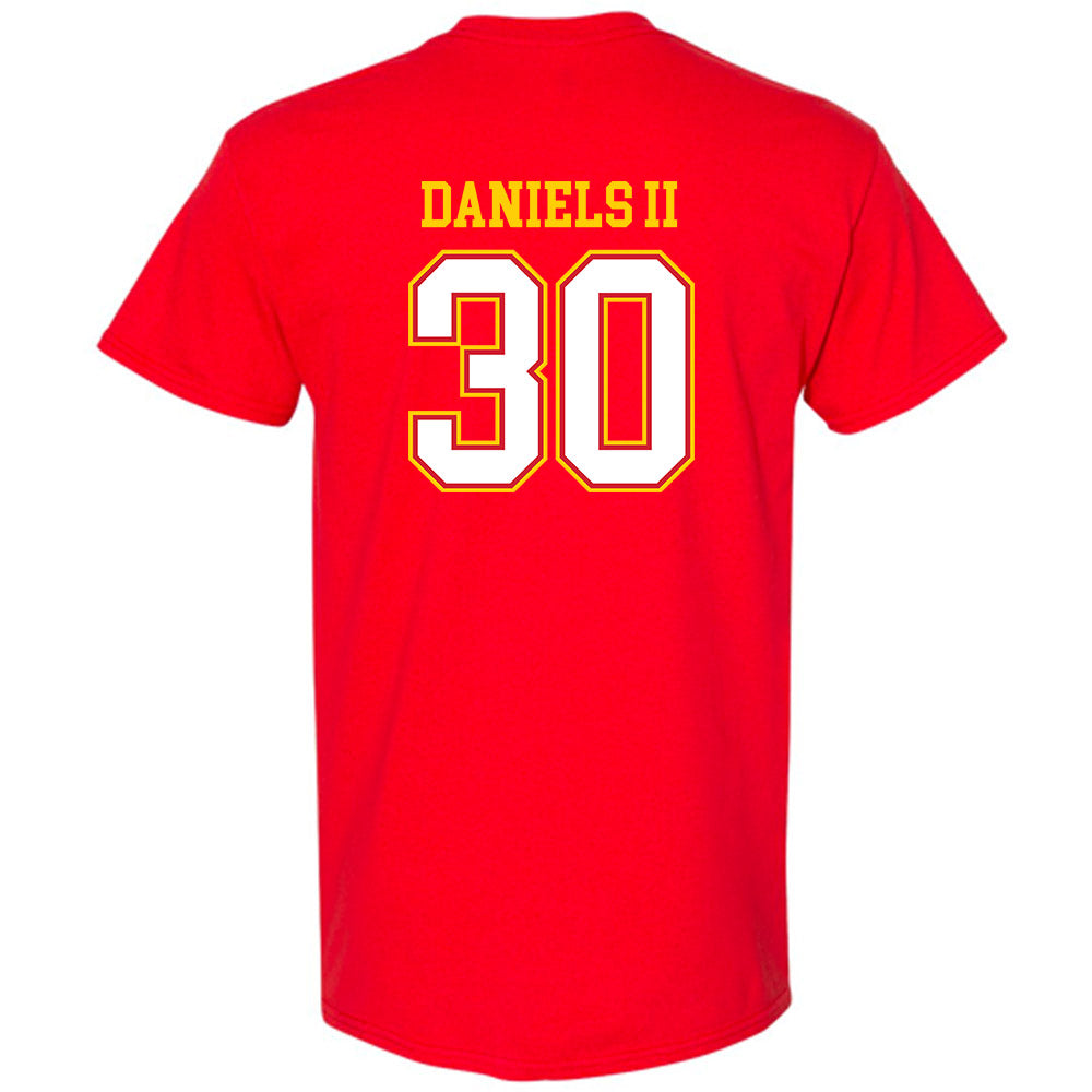 Maryland - NCAA Football : Travares Daniels II - Sports Shersey T-Shirt-1