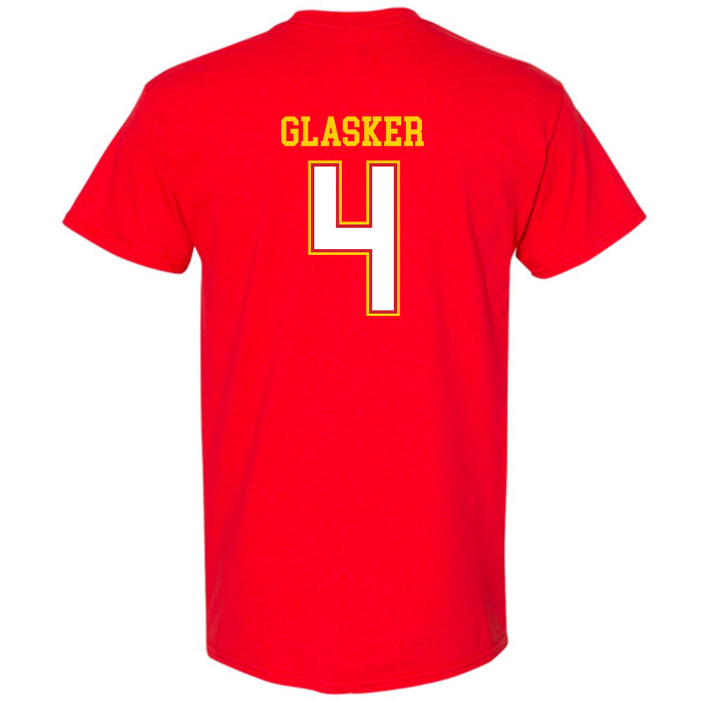 Maryland - NCAA Football : Jamare Glasker - Sports Shersey T-Shirt-1