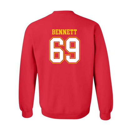 Maryland - NCAA Football : Logan Bennett - Crewneck Sweatshirt