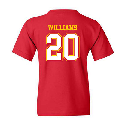 Maryland - NCAA Football : DeJuan Williams - Sports Shersey Youth T-Shirt-1