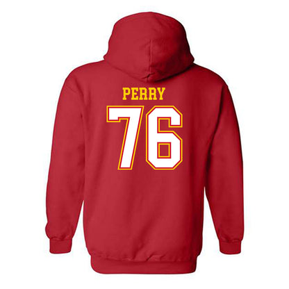 Maryland - NCAA Football : Rahtrel Perry - Sports Shersey Hooded Sweatshirt-1