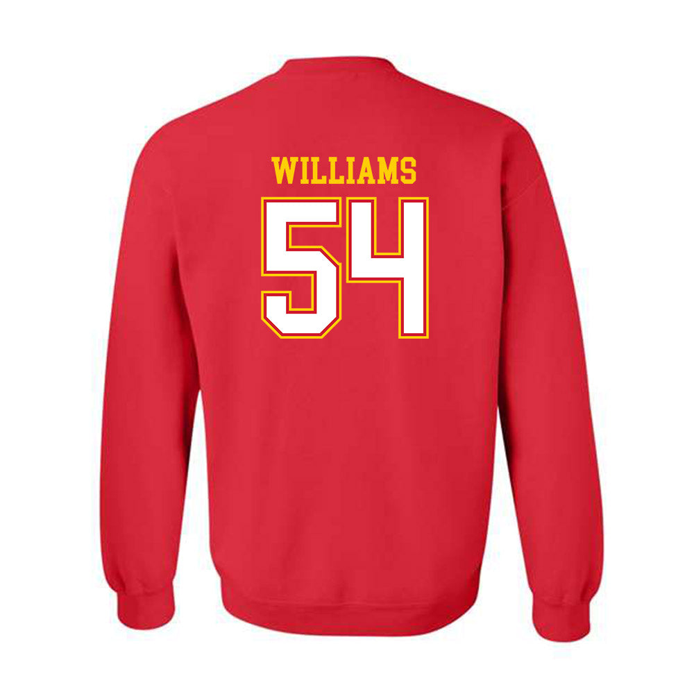 Maryland - NCAA Football : Lamar Williams - Sports Shersey Crewneck Sweatshirt-1