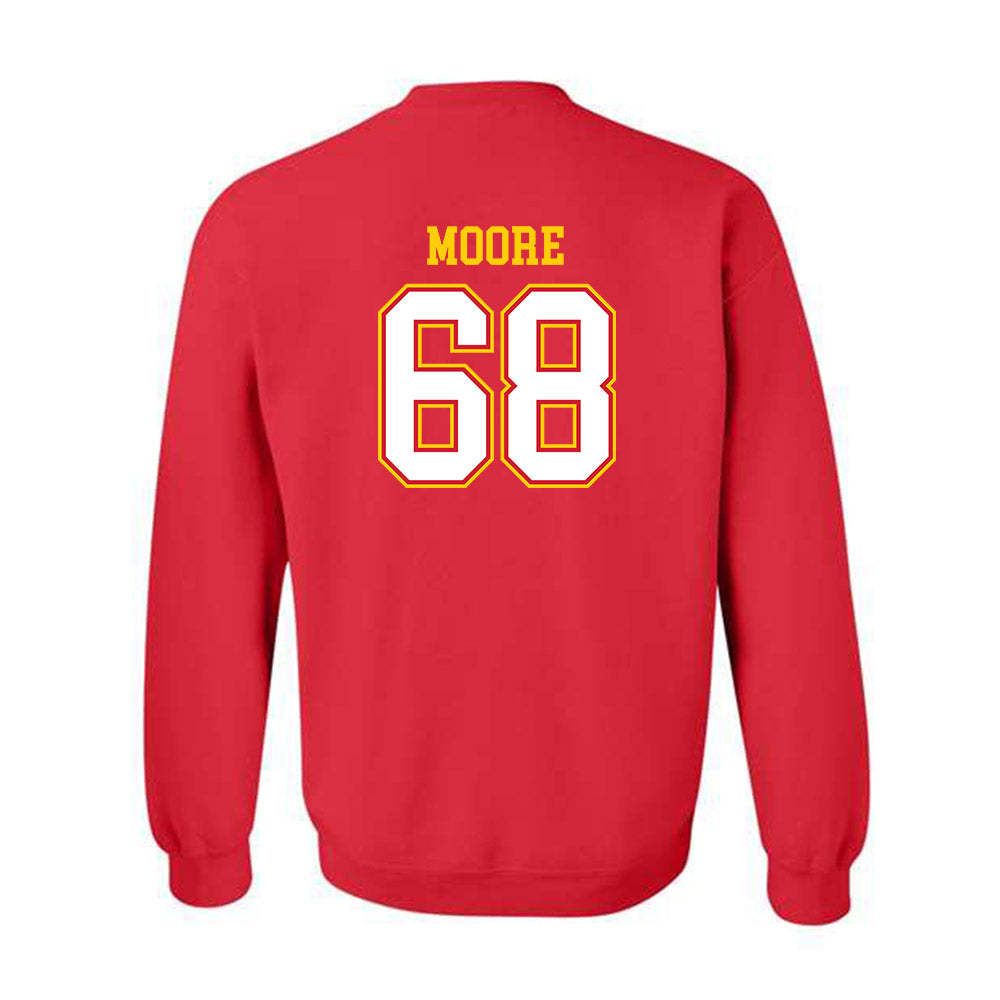 Maryland - NCAA Football : Carlos Moore - Sports Shersey Crewneck Sweatshirt-1
