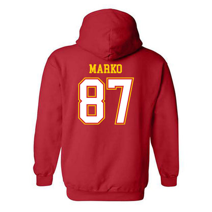 Maryland - undefined : Brayden Marko - Sports Shersey Hooded Sweatshirt-1