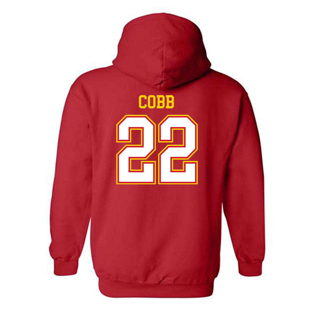 Maryland - NCAA Football : Zahir Cobb - Sports Shersey Hooded Sweatshirt-1