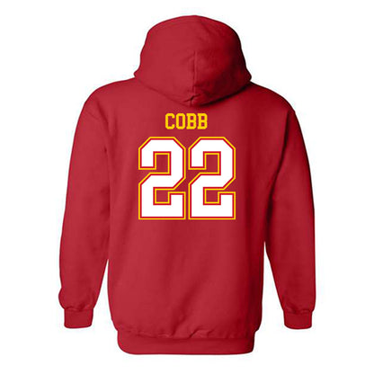 Maryland - NCAA Football : Zahir Cobb - Sports Shersey Hooded Sweatshirt-1